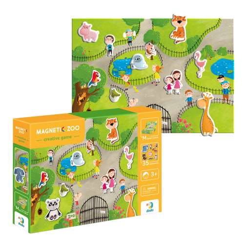 Gra Edukacyjna Magnetyczna Zoo Dla Dzieci 200207 na Arena.pl