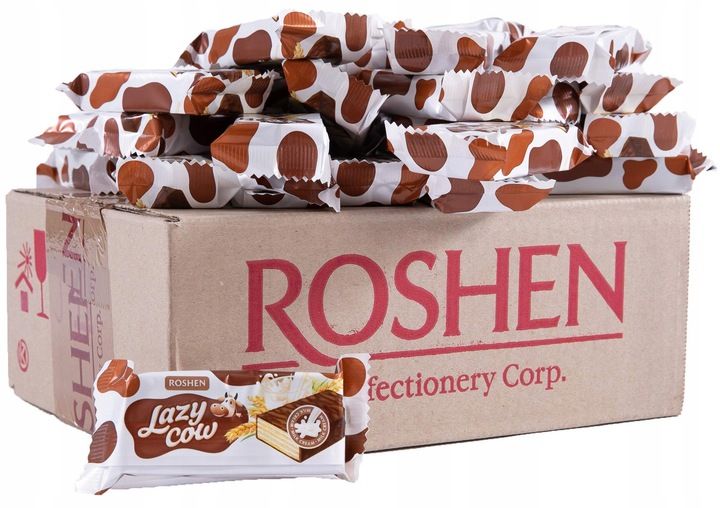 Lazy Cow 1kg Roshen Wafelki zdjęcie 2