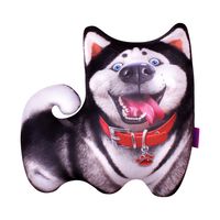 Relaksacyjna poduszka 3D na prezent - Pies Husky