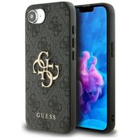 Etui Guess 4G Big Logo do iPhone 16e czarny