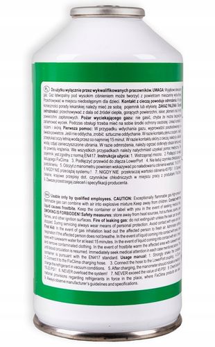 ZESTAW DO NAPEŁNIANIA KLIMATYZACJI AUT GAZ CZYNNIK CHŁODNICZY AUT R1234YF na Arena.pl