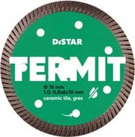 TARCZA DIAMENTOWA DO CERAMIKI I GRESU TERMIT 76*1.0*10MM 11139053030 DISTAR