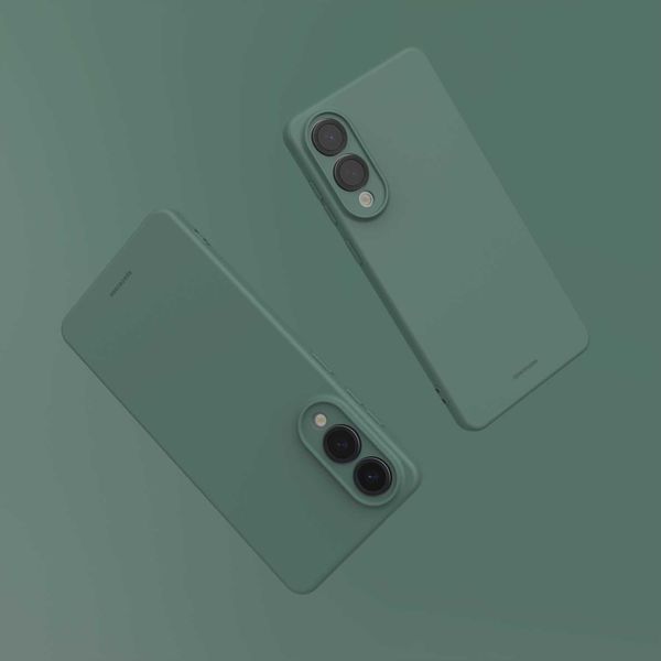 Spacecase Silicone Case 3.0 Galaxy S25 Edge Dark Green zdjęcie 7