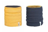 Pupill GIGA komin dla dzieci dwustronny prążkowany miodowy-grafit