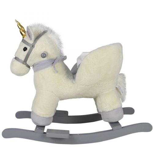Pluszowy jednorożec na biegunach, 68 x 33 x 47 cm na Arena.pl