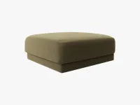 PUF CIEMNA ZIELEŃ WELUR 90/90/40 MILEY OD MICADONI