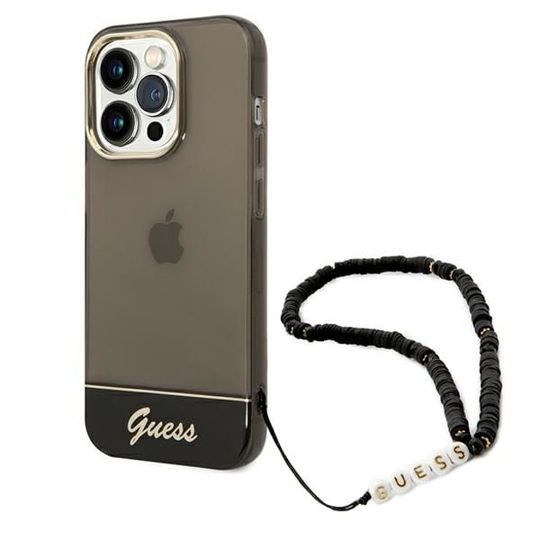 Etui Guess do iPhone 14 Pro, Czarny zdjęcie 1