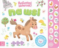 2X Na wsi Posłuchaj zwierząt Książeczka dźwięk.40003