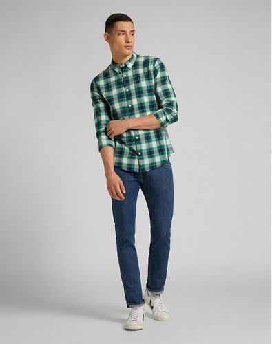 KOSZULA MĘSKA LEE BUTTON DOWN FAIRWAY L880KSQD M na Arena.pl