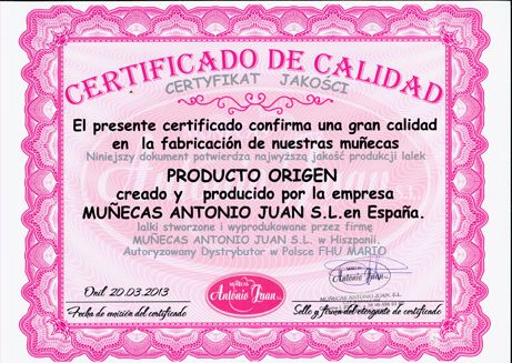 LALKA HISZPAŃSKA JEDNOROŻEC BOBAS JAK ŻYWY RECIEN NACIDA UNICORNIO AJ 50268 na Arena.pl