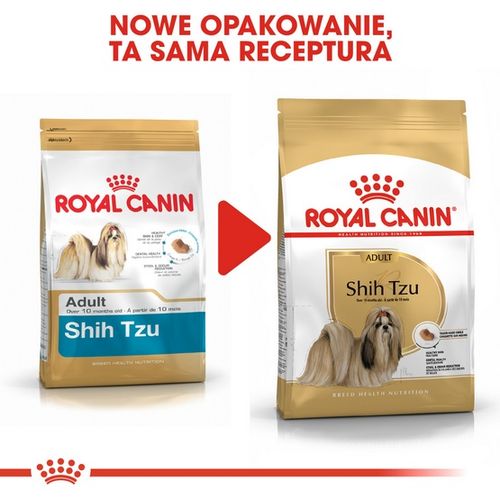 Karma sucha z witaminami dla psów dorosłych rasy Shih Tzu Royal Canin 1,5kg na Arena.pl