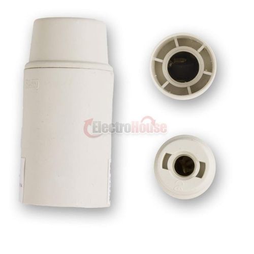 Oprawka do żarówki E14 HBF 140710 biała na Arena.pl