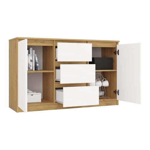 Komoda Malwa 2D3S DĄB ARTISAN BIEL na Arena.pl
