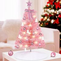 Mini choinki 60CM lampki gwiazdki LED bombki dekoracje Prezenty dla dzieci