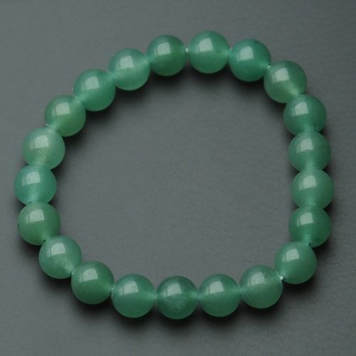 Bransoletka 18 cm – Awenturyn, kulki 8,5 mm, na gumce silikonowej na Arena.pl