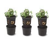 3x Doniczka ziemniaki 29,5 cm 12 L sadzarka