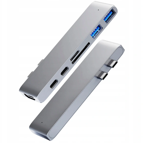 adapter hub przejściówka usb-c usb thunderbolt hdmi 4k do macbook pro air na Arena.pl