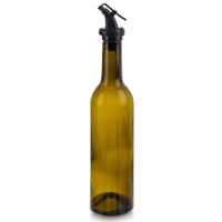 Butelka na oliwę i ocet szklana z dozownikiem 380 ml