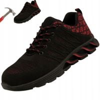 Półbuty ROBOCZE męskie buty ochronne bhp LEKKIE sportowe z NOSKIEM S1