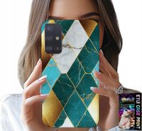 ETUI DO SAMSUNG GALAXY M31S - ELEGANCKIE MODNE WZORY CASE + FOLIA
