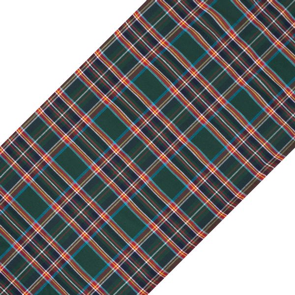 Bieżnik Świąteczny ZIELONA KRATA Boże Narodzenie Odświętny na stół 280cm zdjęcie 1