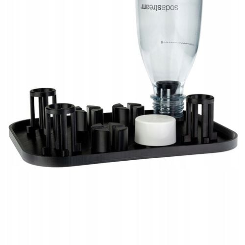 CZARNY OCIEKACZ SODA NA CZTERY BUTELKI DO SATURATORA STOJAK SODASTREAM na Arena.pl