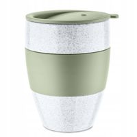 KUBEK TERMICZNY NA KAWĘ ZIELONY Z POKRYWKĄ ORGANIC GREEN 400 ml KOZIOL