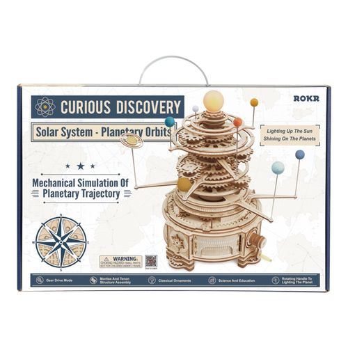 Robotime Drewniane Puzzle Model 3D Planetarium na Arena.pl