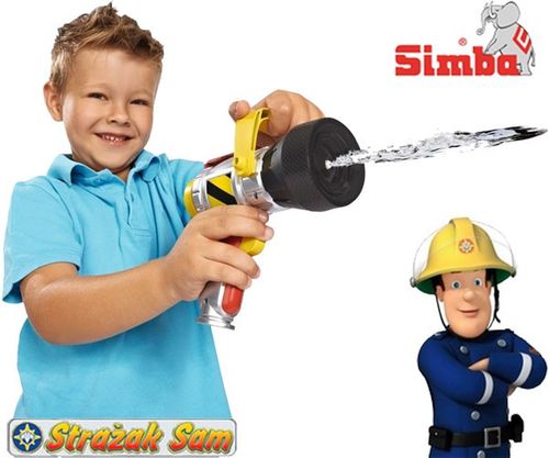 SIMBA Strażak Psikawka Wąż strażacki na Arena.pl
