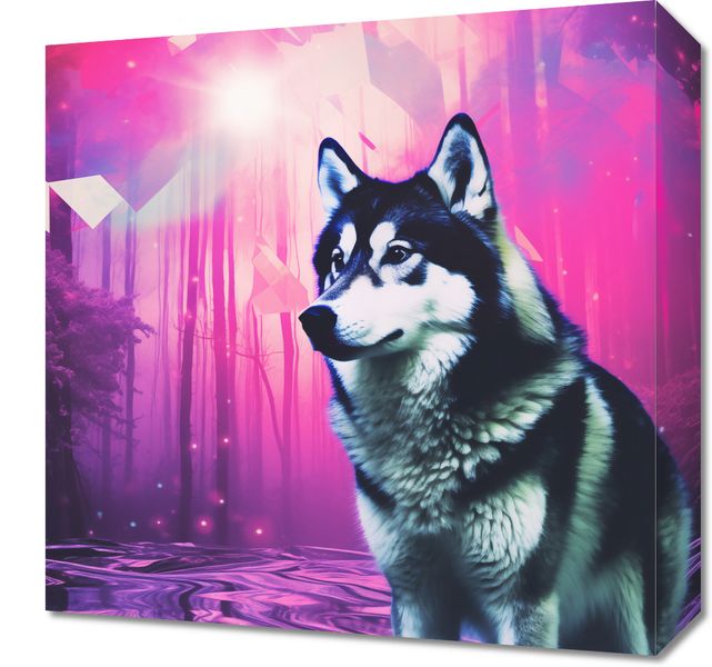 Obraz 40x40cm Wilczy Duch zdjęcie 1