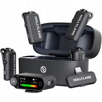 Mikrofon bezprzewodowy Hollyland Lark Max 2 Combo 4-os. Kamera + USB-C