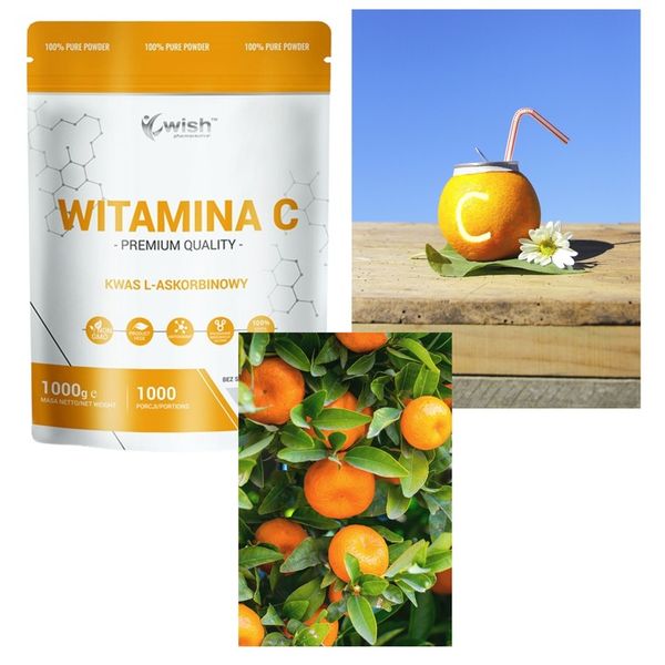 WITAMINA C W PROSZKU 100% KWAS L-ASKORBINOWY 1Kg zdjęcie 6