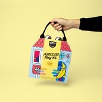 OMY Montessori miękka książka aktywizująca Mój dzień