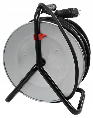 POLSKI PRZEDŁUŻACZ BĘBNOWY NA BĘBNIE ZWIJAK METALOWY 50M 3x2,5 H05VV-F na Arena.pl