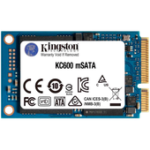KINGSTON KC600 512GB SSD, 2.5” 7mm, mSATA 6 Gb/s