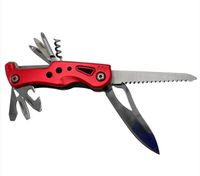 Scyzoryk Foxter latarka, piła, pilnik, śrubokręt, etui 12w1