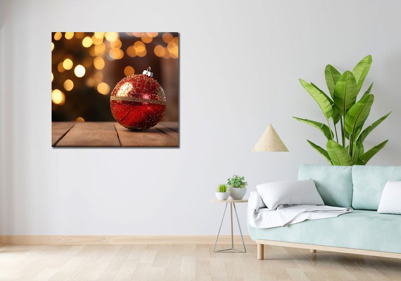 Obraz 100x90cm Święta Tuż Tuż zdjęcie 2