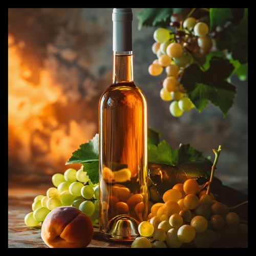Plakat 30x30cm Bursztynowe Wino na Arena.pl