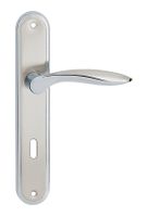 KLAMKA DRZWIOWA BLANKA 72MM KLUCZ KOLOR CHROM