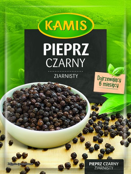 Kamis Pieprz czarny ziarnisty 16 g zdjęcie 1