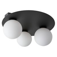 Natynkowy PLAFON loftowy ARGON 33270 Sigma do sypialni balls czarne