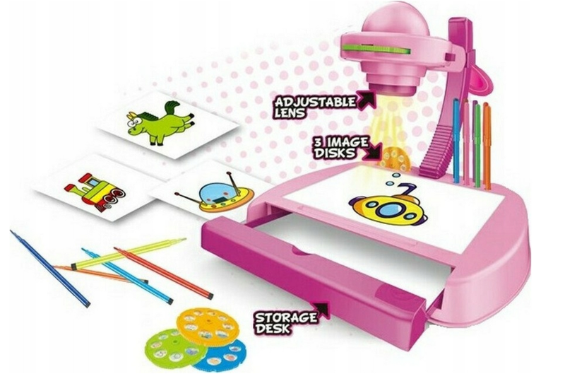 PROJEKTOR DO RYSOWANIA RZUTNIK MALOWANIE SZUFLADKA zdjęcie 2