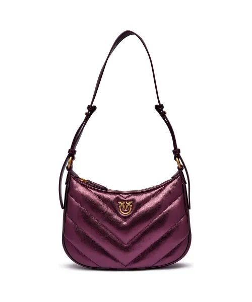 Torebka Pinko Skórzane hobo HALF MOON MINI zdjęcie 1