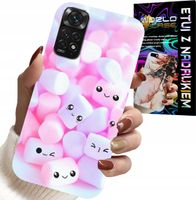 ETUI DO XIAOMI NOTE 11 PRO - WZÓR W SŁODKIE PIANKI, OBUDOWA, PLECKI