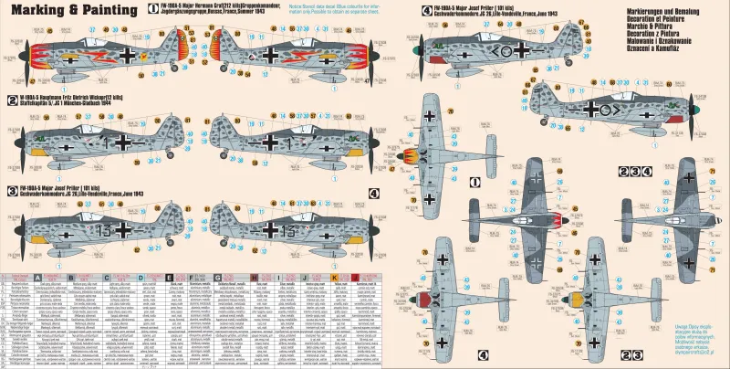 Fw-190A-5 Channel Coast, C-02, 1:72 zdjęcie 2