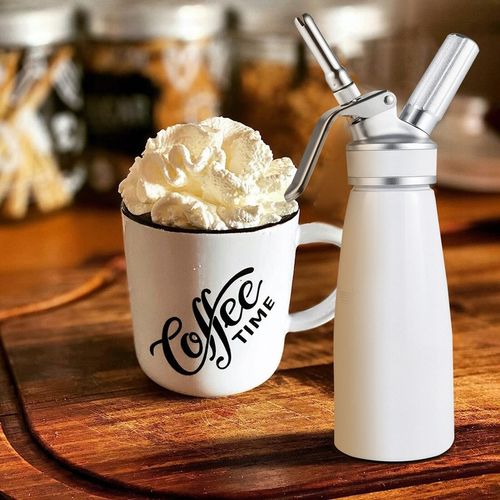 SYFON DO BITEJ ŚMIETANY 500 ML DOZOWNIK DO ŚMIETANY PISTOLET DO ŚMIETANY na Arena.pl