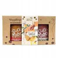 Bartnik Cud Miód Mix 2 smaków truskawka-żurawina + pudełko ozdobne