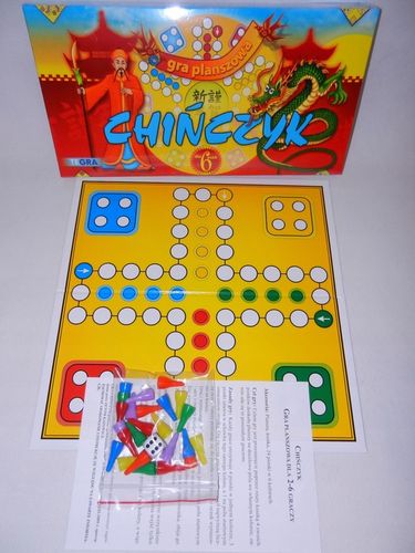 CHIŃCZYK dwie plansze na 2 do 6 osób GRA RODZINNA na Arena.pl