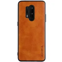 Etui AIORIA Vintage LEATHER do OnePlus 8 Pro pomarańczowy