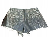 Bershka szorty błyszczące r.38